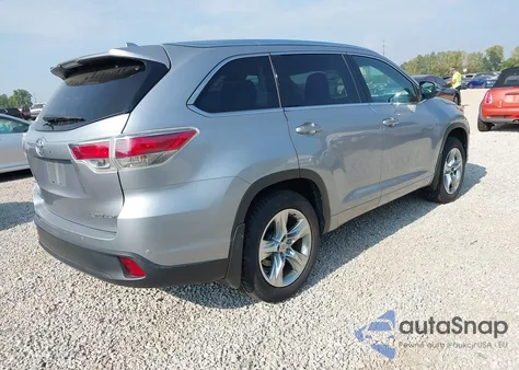 2014 Toyota Highlander Limited V6 from USA, damaged, VIN 5TDDKRFH9ES020099